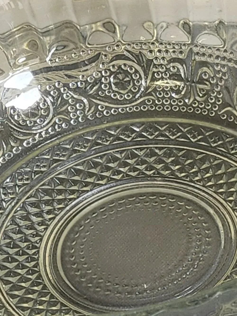 Pair of Elegant Vintage Serving Bowls & Candy Dish Pedestal with Silver Base - Picture 11 of 11